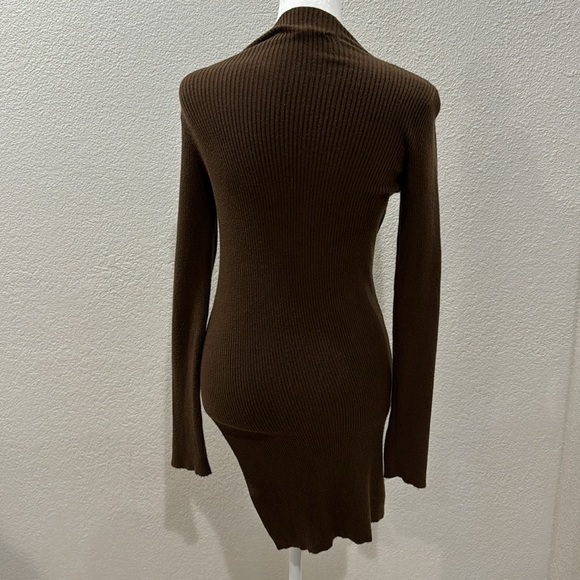 Zara slim fit long sleeve shirt/dress size small - Picture 5 of 7